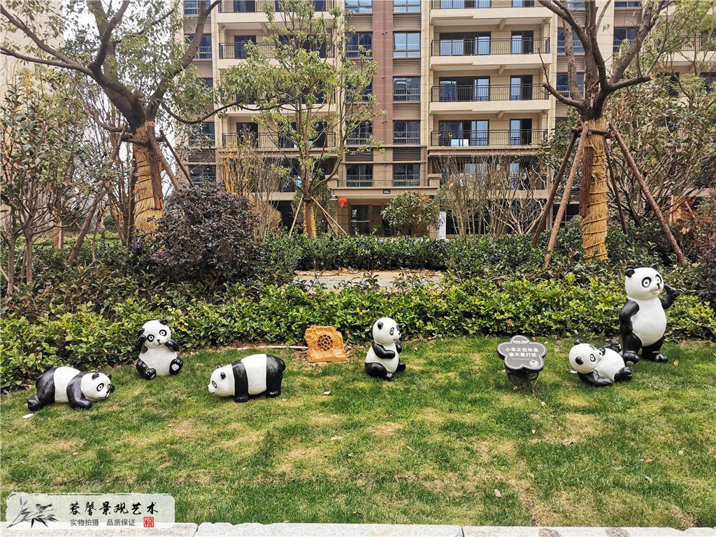成都蓉馨玻璃钢雕塑，安徽碧桂园公园里项目案例 (5)