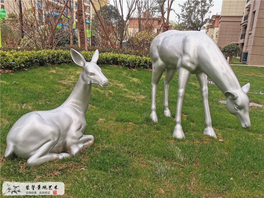 成都蓉馨玻璃钢雕塑，安徽碧桂园公园里项目案例 (3)
