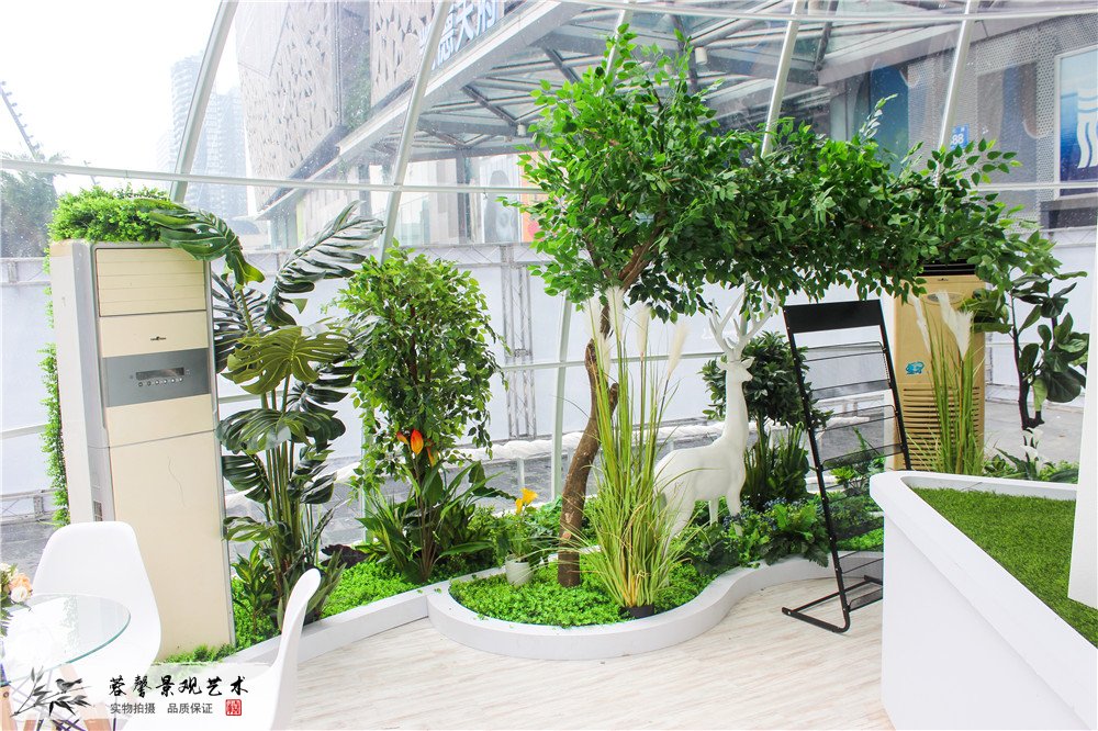 成都凯德天府垂直绿化植物墙案例 (4)