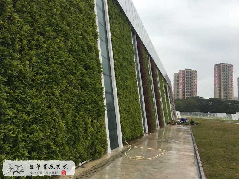 惠州名扬城外垂直绿化