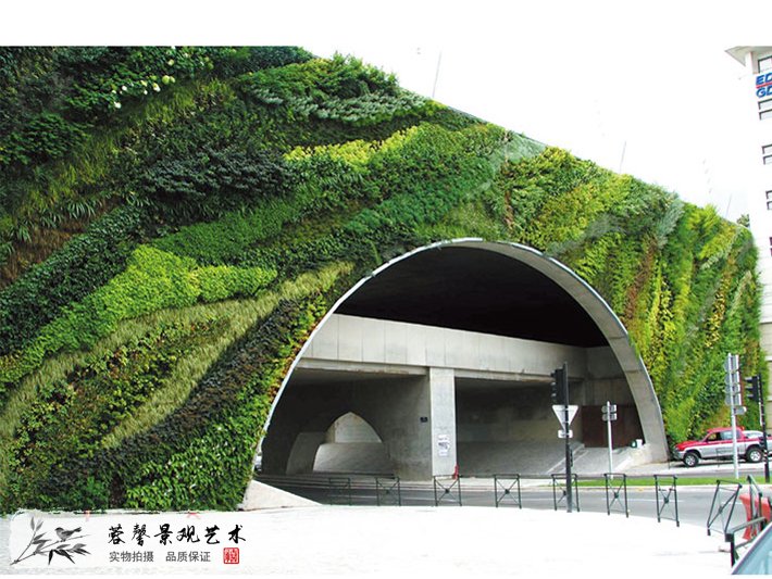 市政隧道出入口垂直绿化