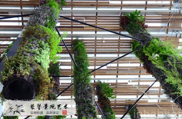 立柱式植物墙