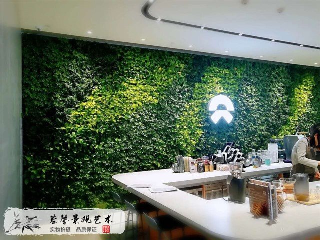 企业文化墙植物墙