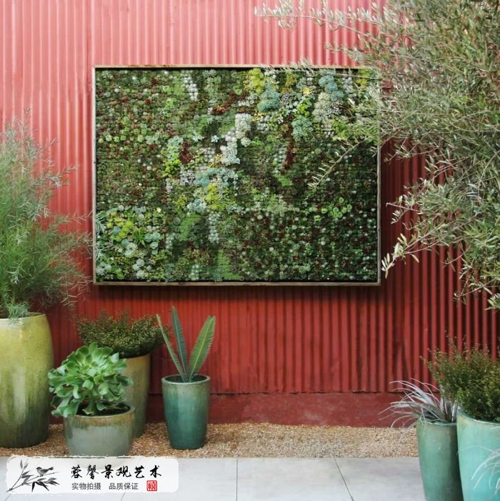 室外植物墙多少钱