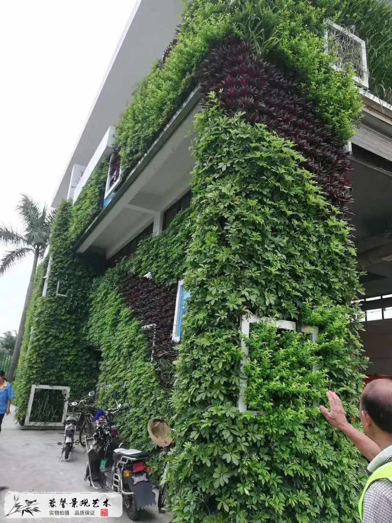 市政公共洗手间（公厕）立体垂直绿化植物墙