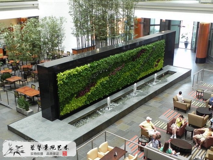 商场植物墙做法