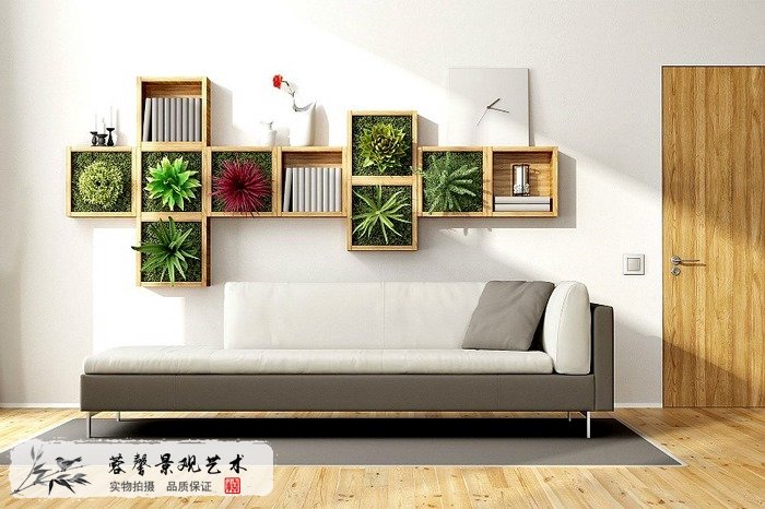 室内植物墙制作